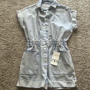 Zara Shorts Romper